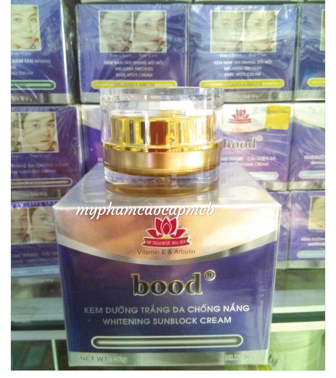Kem bood dưỡng trắng da chống nắng 30g