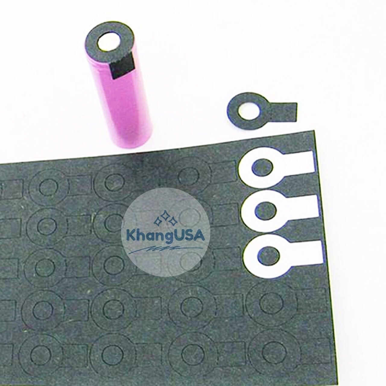 Giấy dán đầu cell pin 18650(10 đầu dán cell)