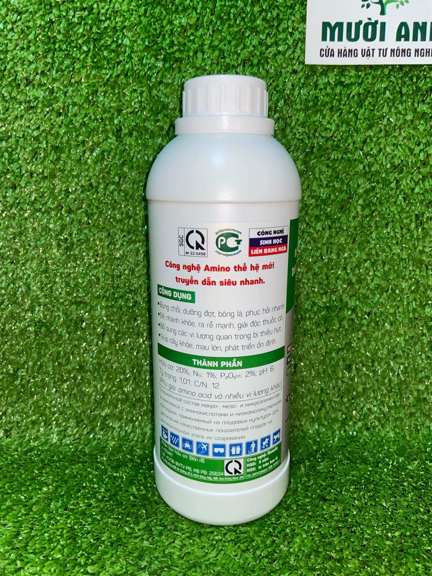 Phân Bón Sinh Học AMINO START của SYMBIO