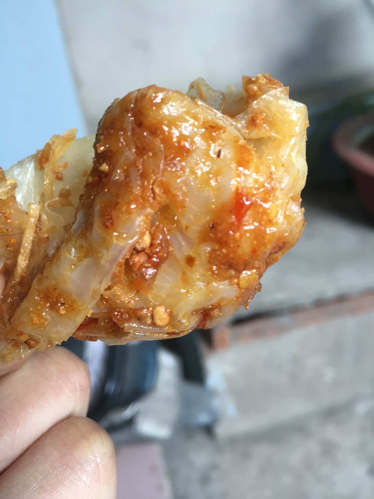 Bánh Tráng Sate ủ lá chuối