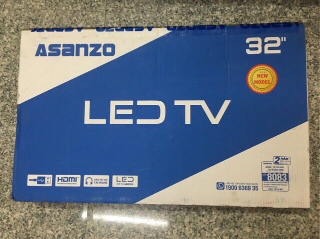 Tivi led Asanzo 32 inch có đầu thu KTS DVB
