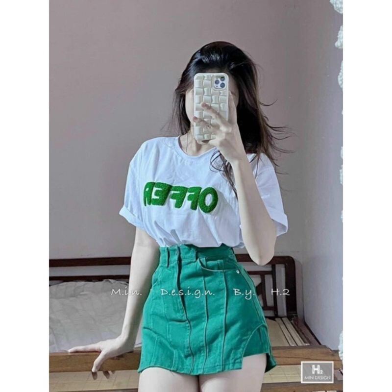 Chân váy khoét hai bên cực xịn ks