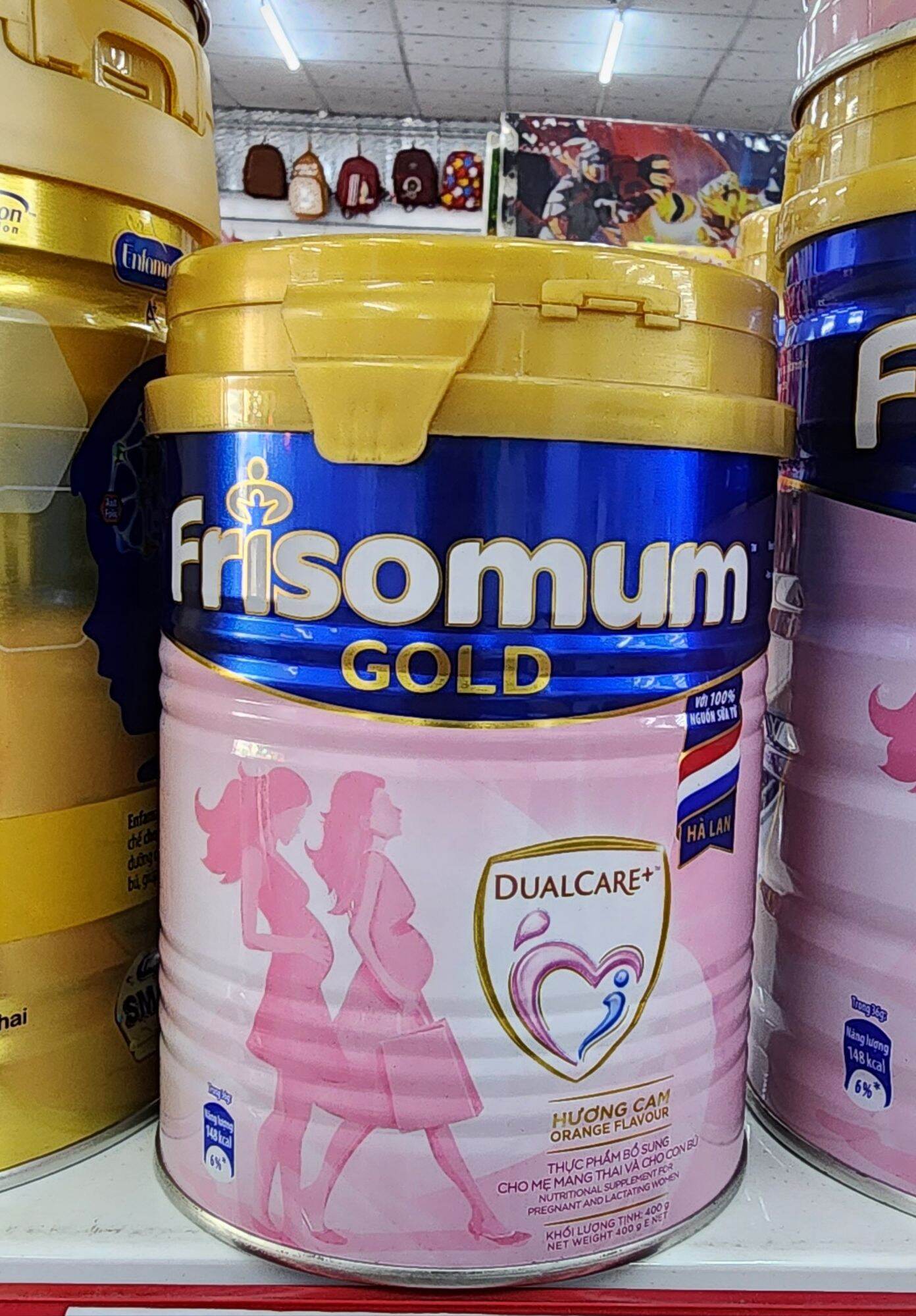 frisomum gold hộp 400g và 900g