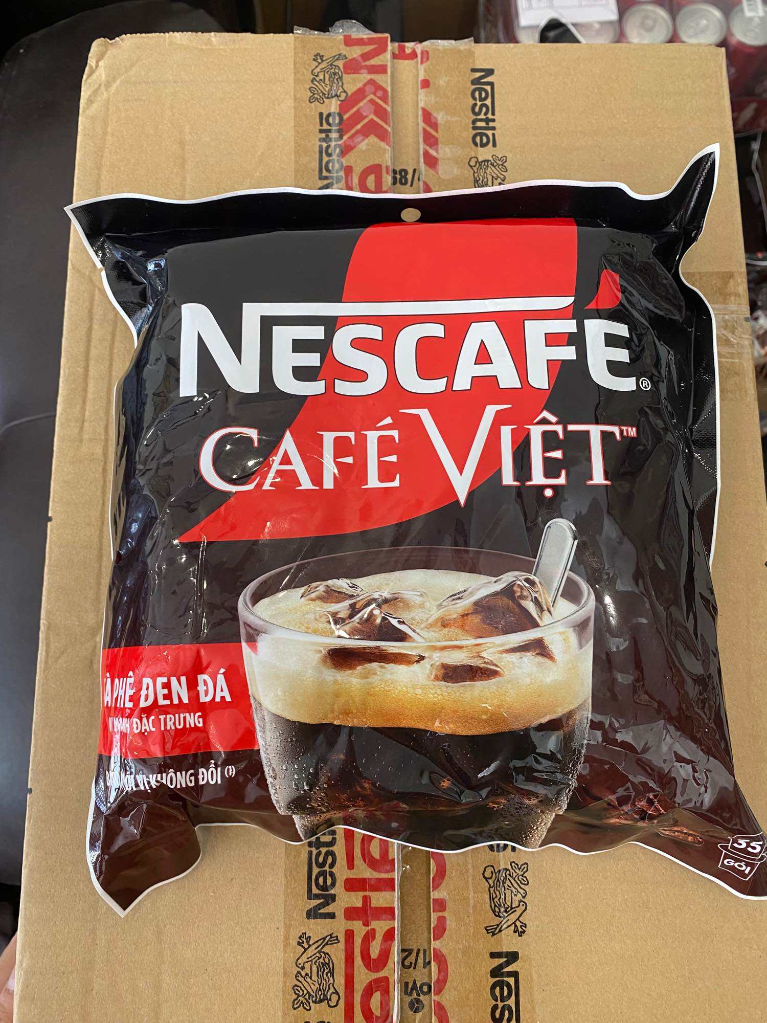 Cà phê hoà tan Nécafé cafe Việt đen đá 35 gói x 16g