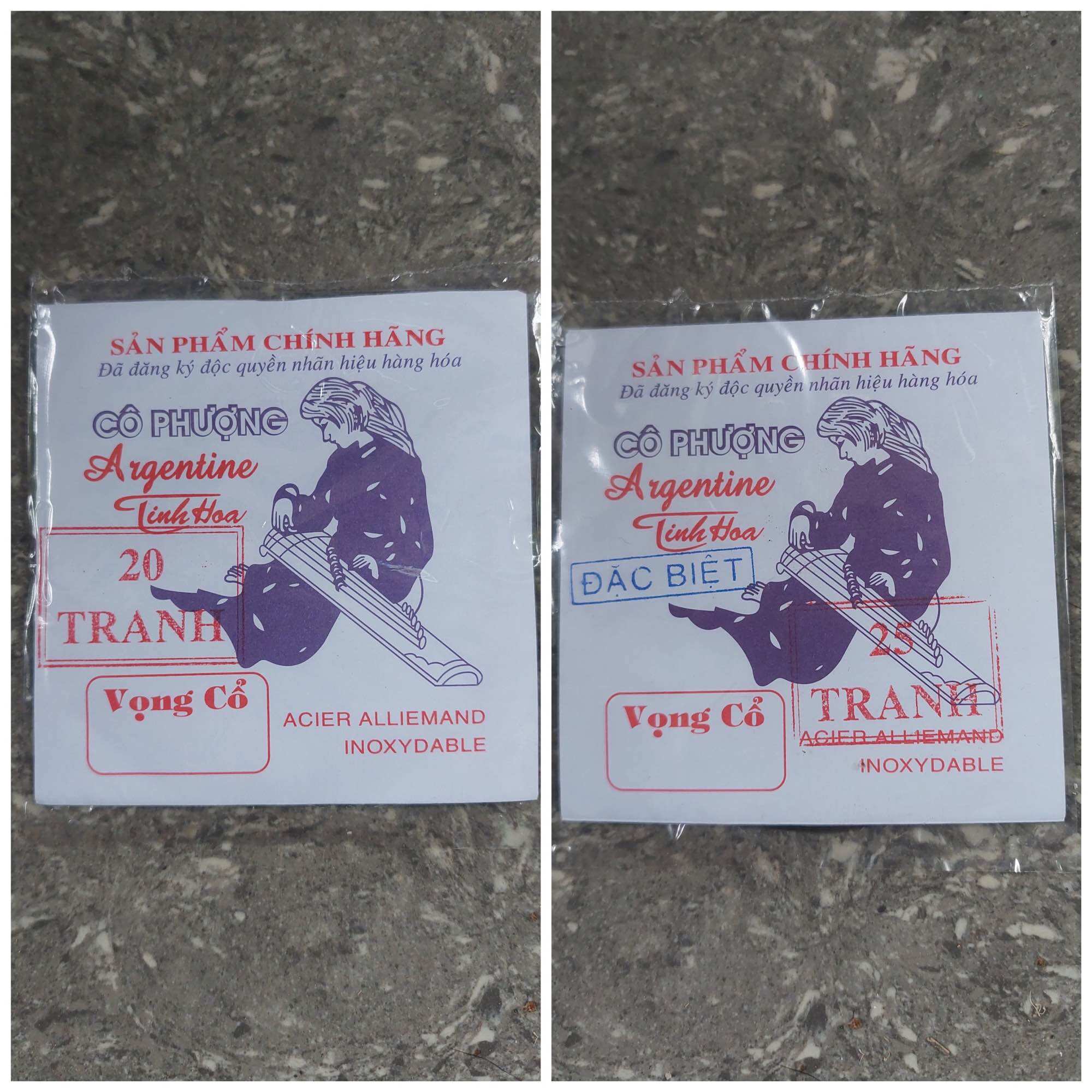 Dây đàn tranh 25 (túi 10 sợi)