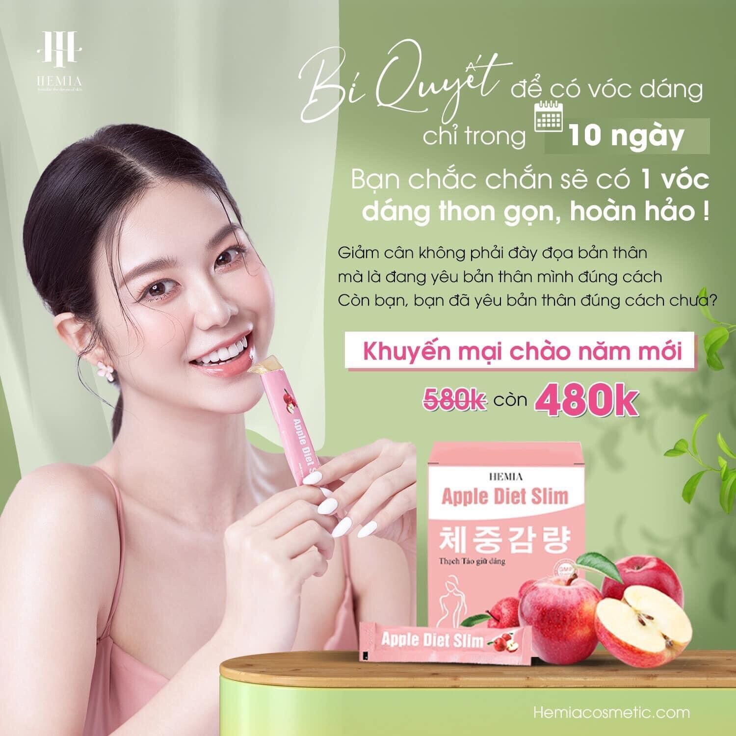 THẠCH TÁO GIẢM CÂN HEMIA CHÍNH HÃNG