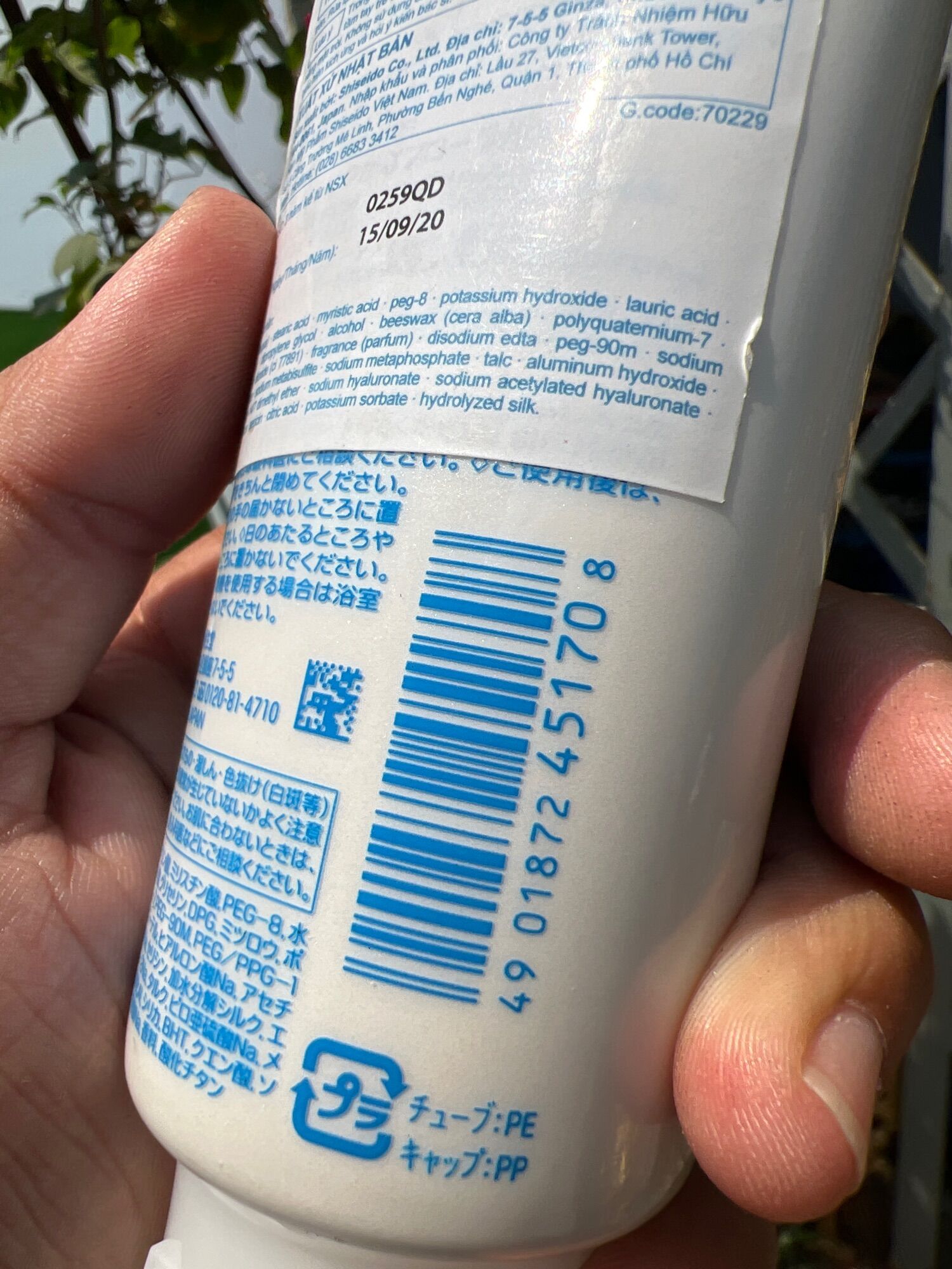 SỮA RỬA MẶT Senka Speedy 100g
