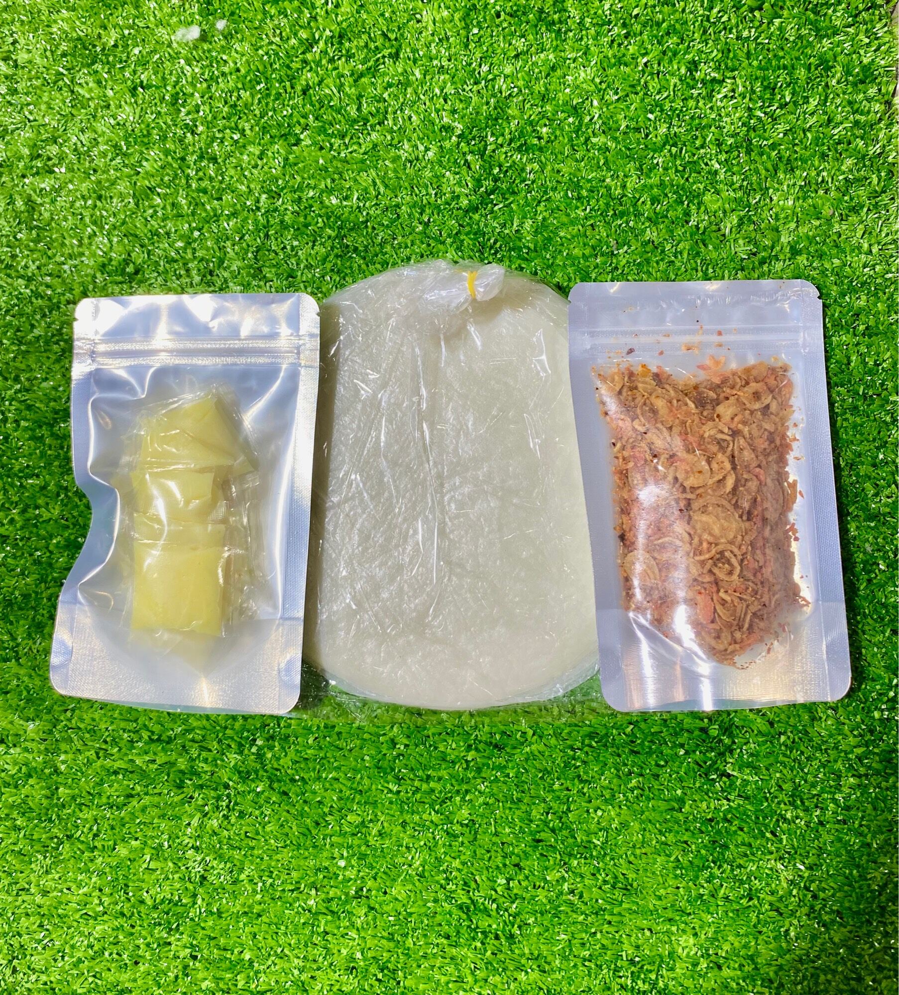 Bánh Tráng Phơi Sương Muối Tép Hành Phi