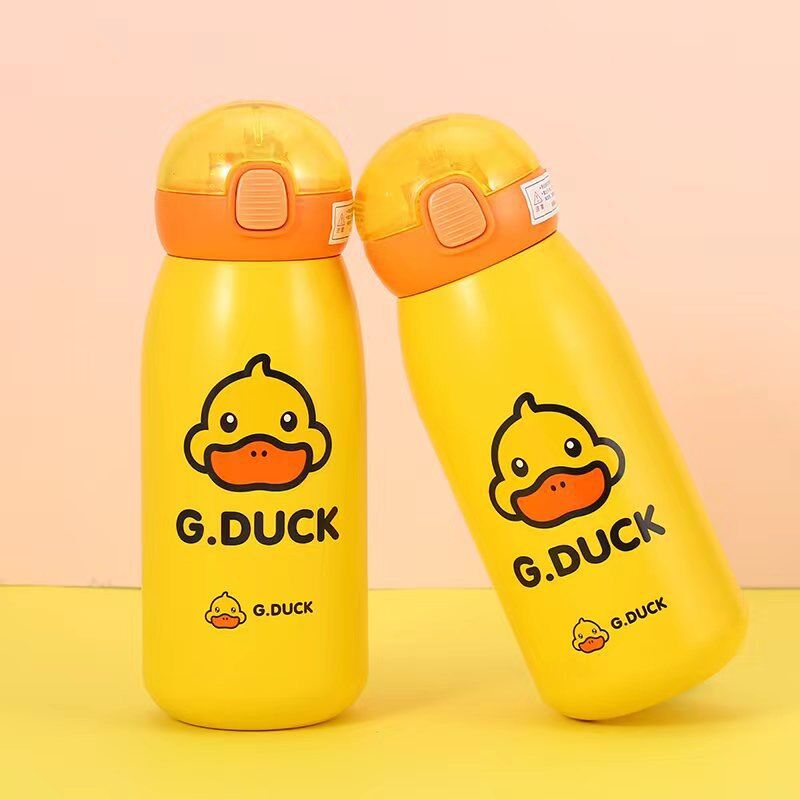 Bình nước giữ nhiệt vịt vàng dung tích 500ml