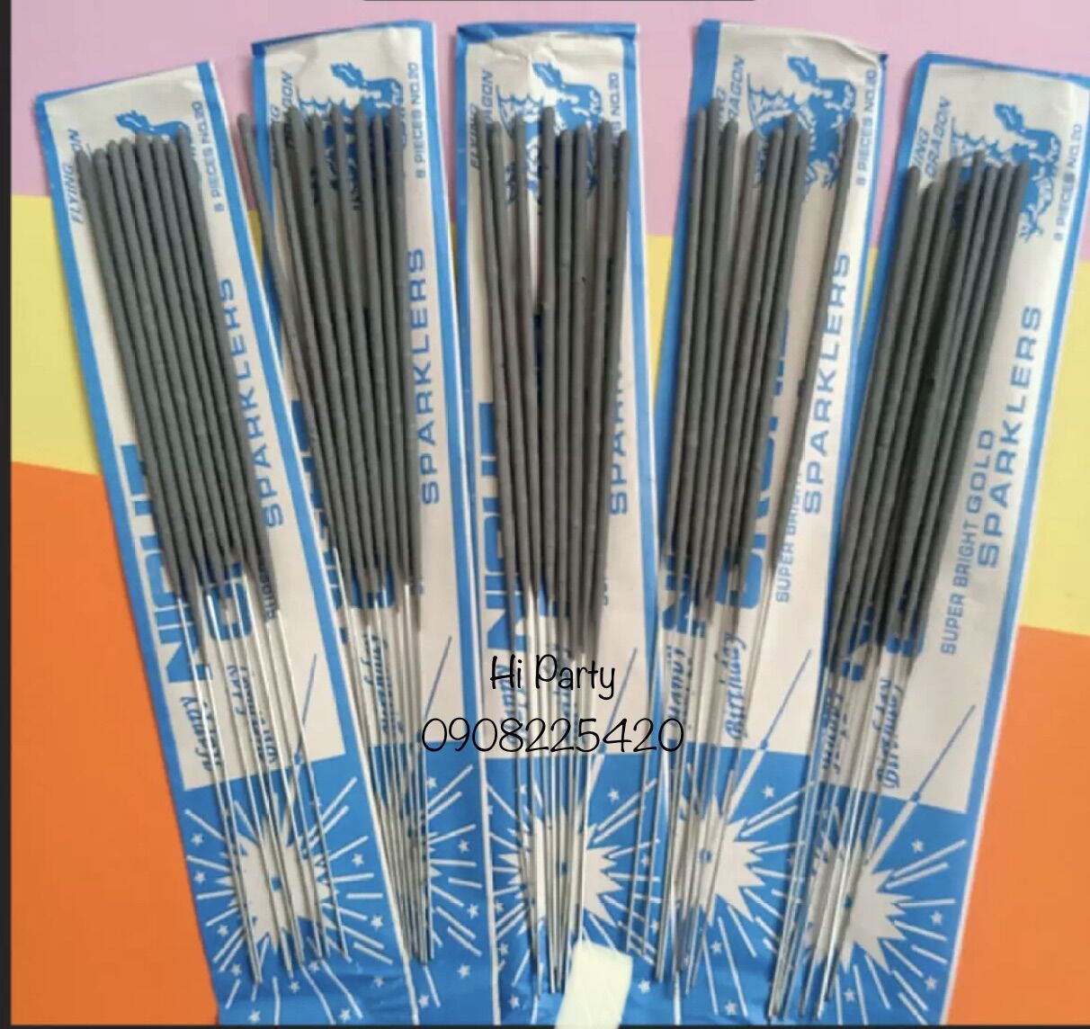 Nhang xẹt vỉ 8 cây