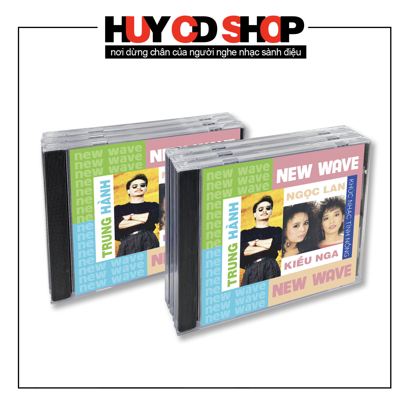 Đĩa CD Ngọc Lan Kiều Nga Trung Hành - Khúc nhạc tình nồng - Nhạc new wave thập niên 90 - Đĩa lòng Trắng