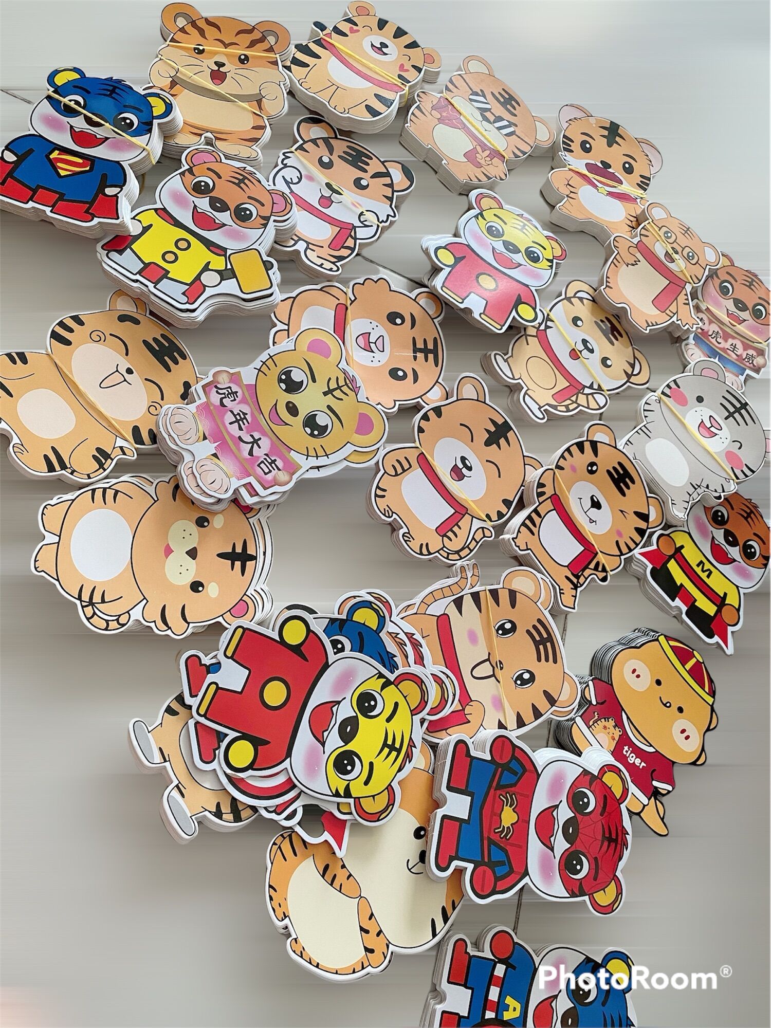 [Set 5 bao] Bao lì xì chibi hình Cọp cute năm 2022