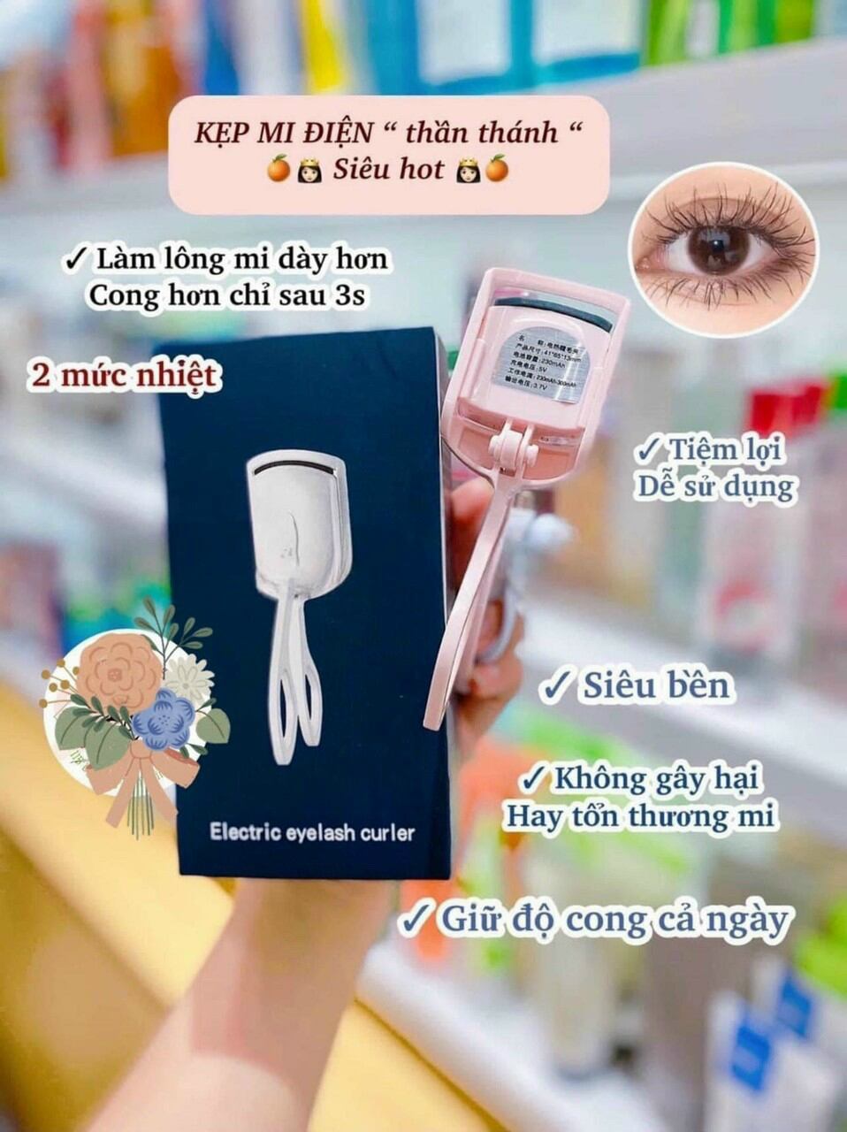 bấm mi điện