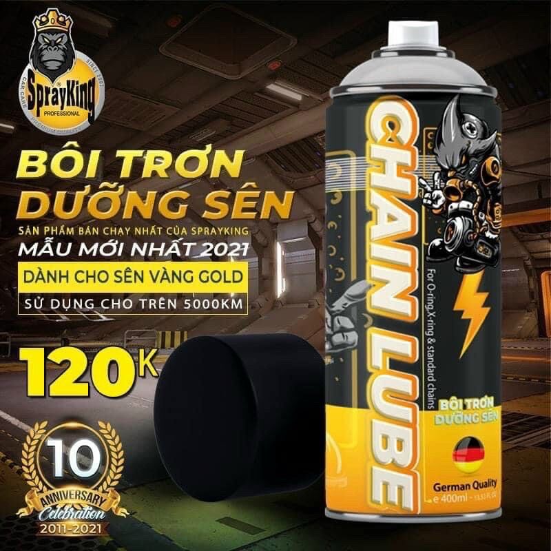 Dưỡng sên Sprayking mới cao cấp 400ml