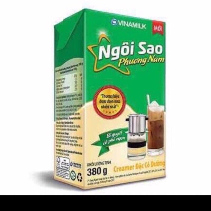 [HCM]Sữa đặc ngôi sao phương nam hộp giấy 380g