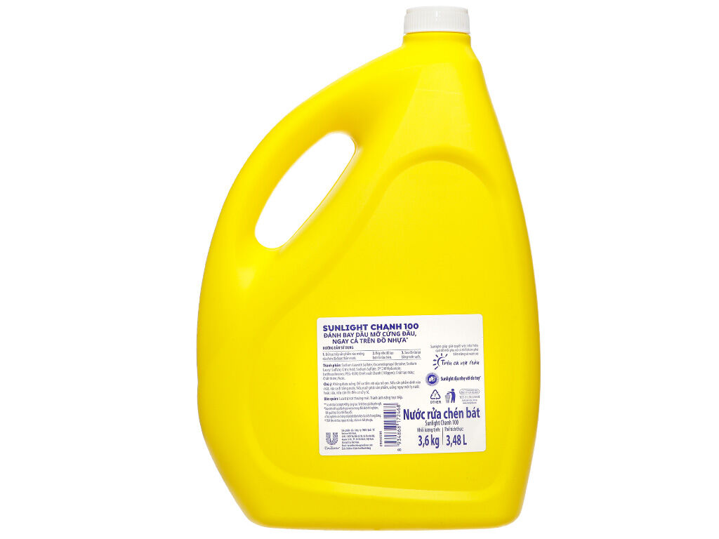 Nước rửa chén Sunlight Can 3.48L