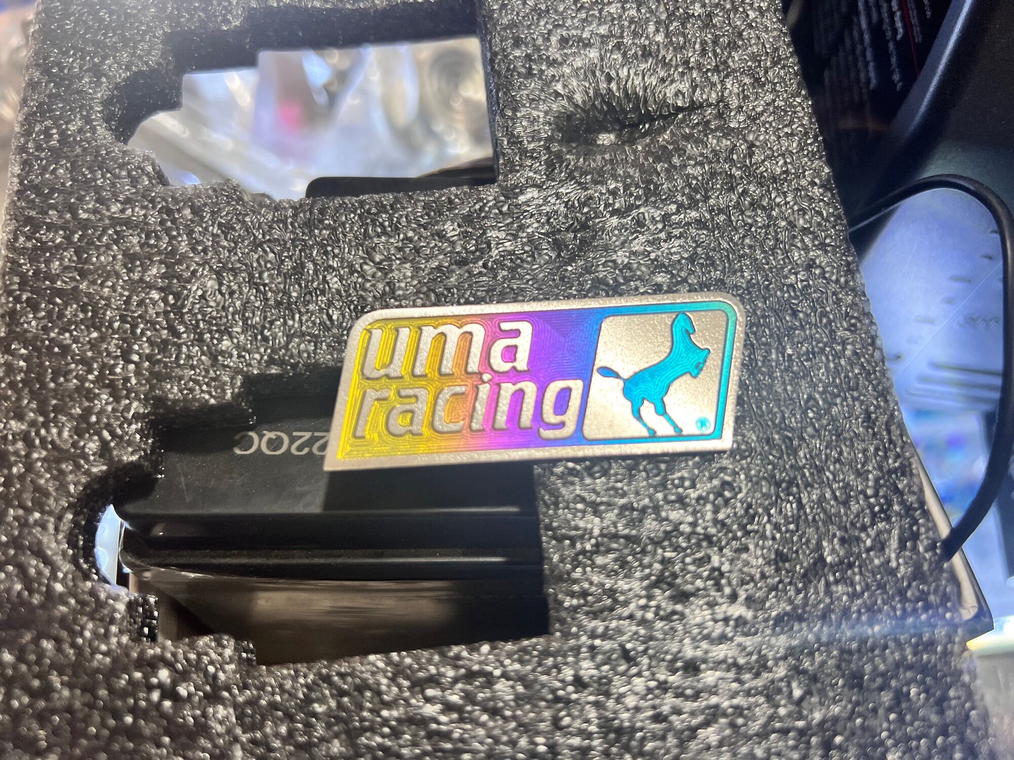 Tem titan uma racing hình chữ nhật,có keo 3m dán trang trí