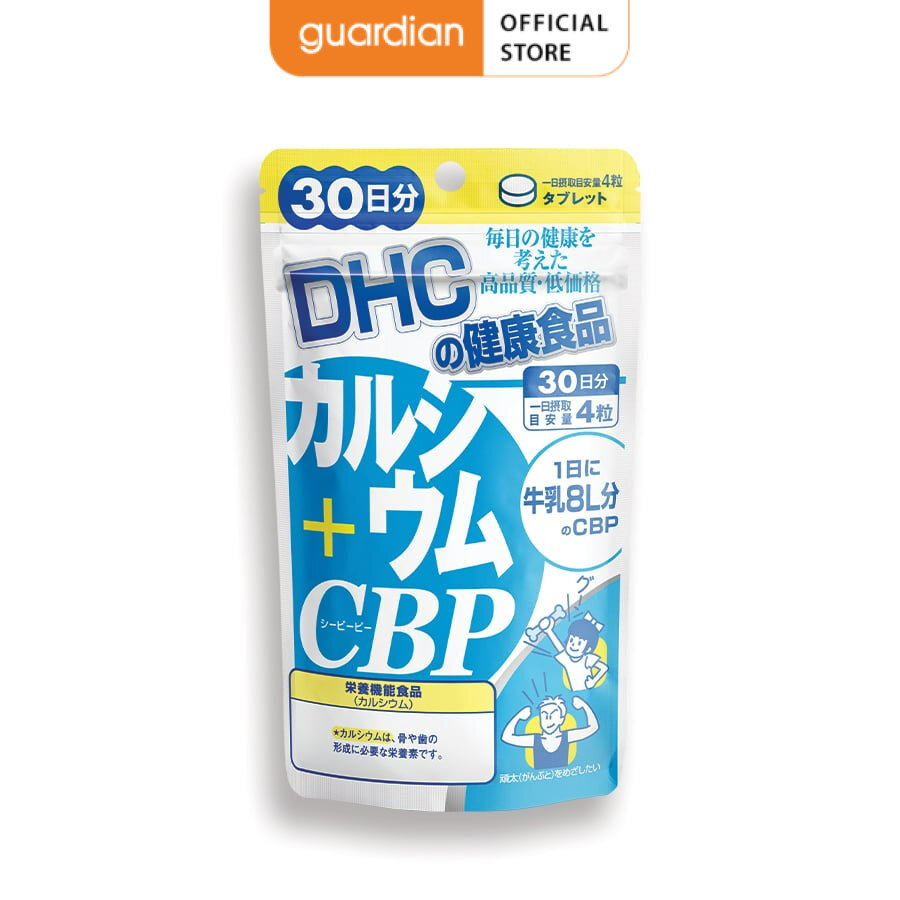 Thực Phẩm Bảo Vệ Sức Khỏe DHC Bổ Sung Canxi Calcium+CBP 120 Viên