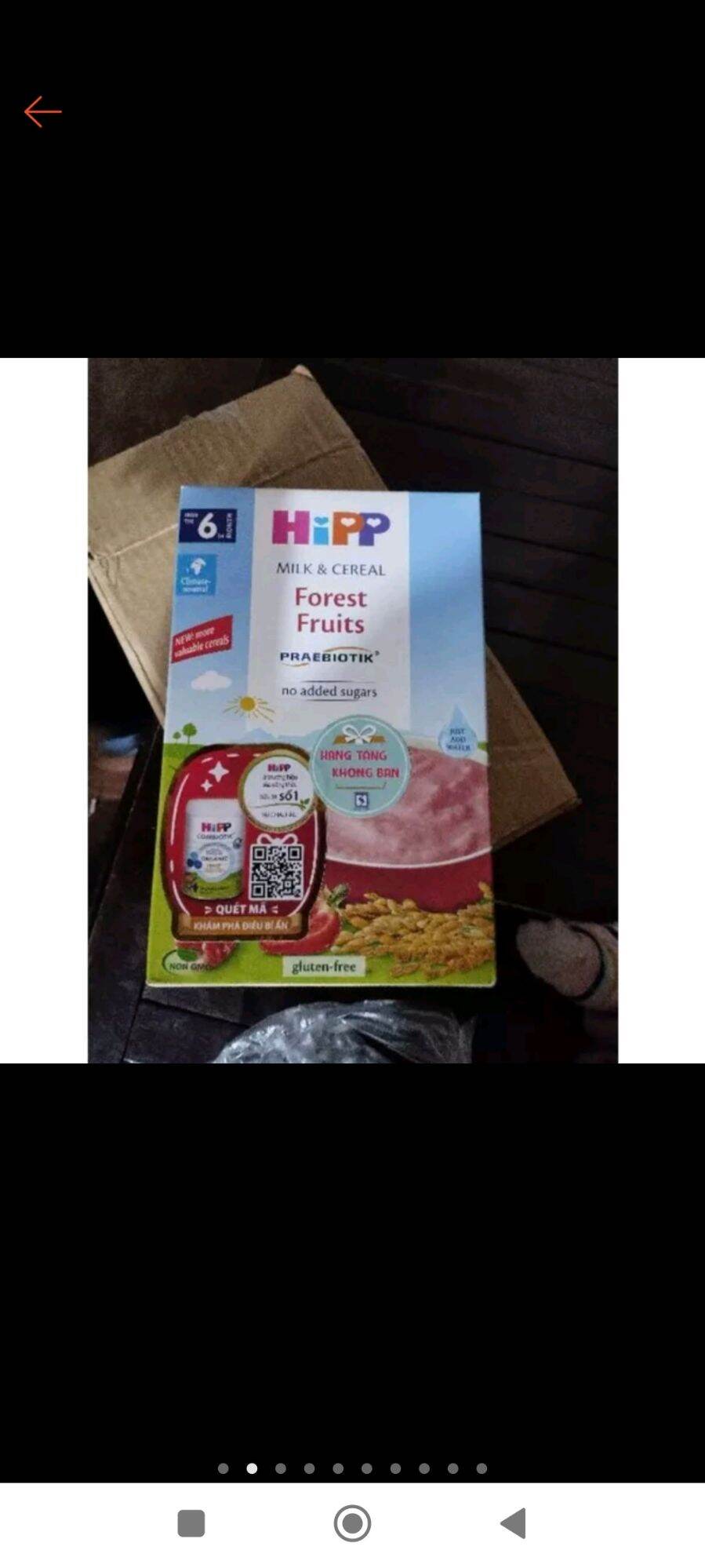 Bột ăn dặm HiPP các vị-  Bách Hóa Quỳnh Su