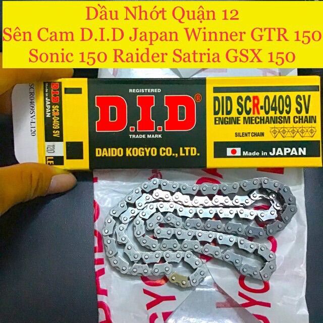 Sên Cam Winner Sonic CBR150 Raider Satria GSX DID SCR