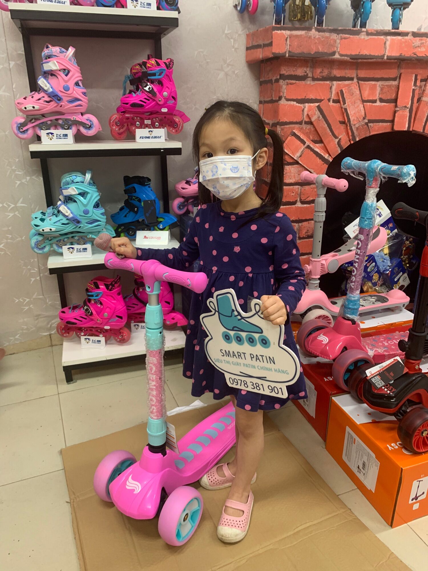 Scooter Centosy S3 cao cấp, bảo hành 5 năm