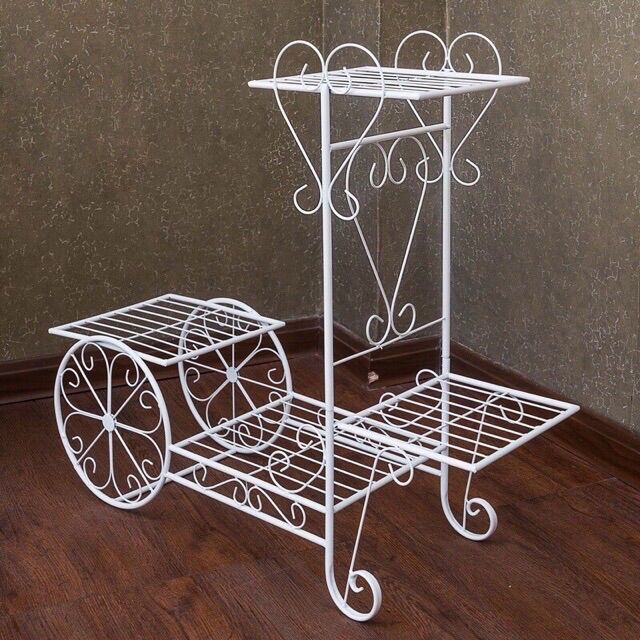 Kệ sắt trưng cây kiểng 4 tầng