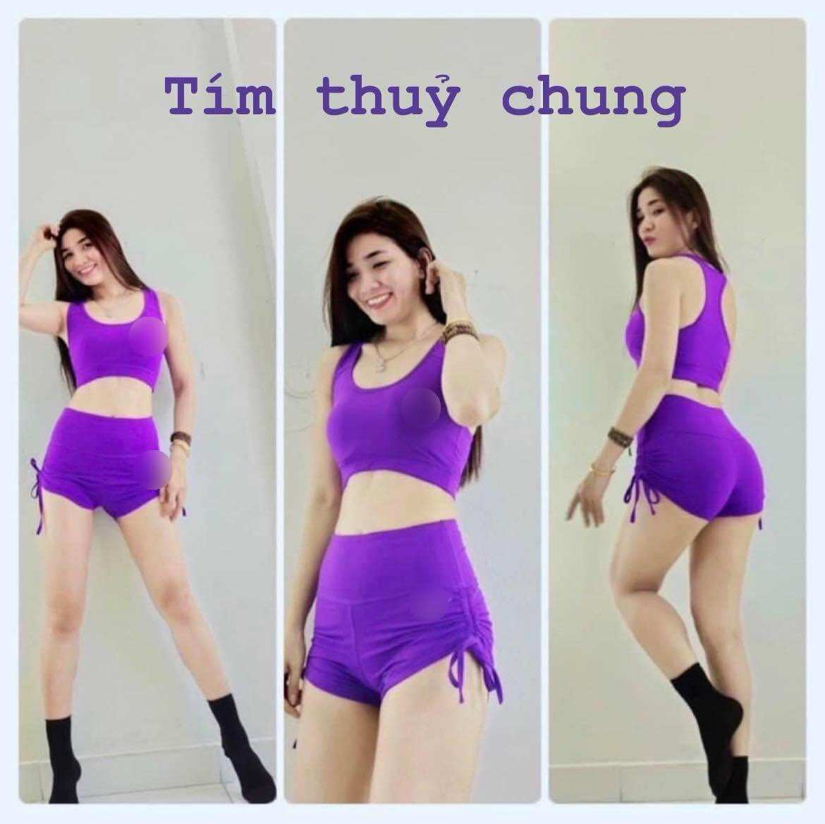 (HCM) Set đồ tập thể thao gym aerobic dance