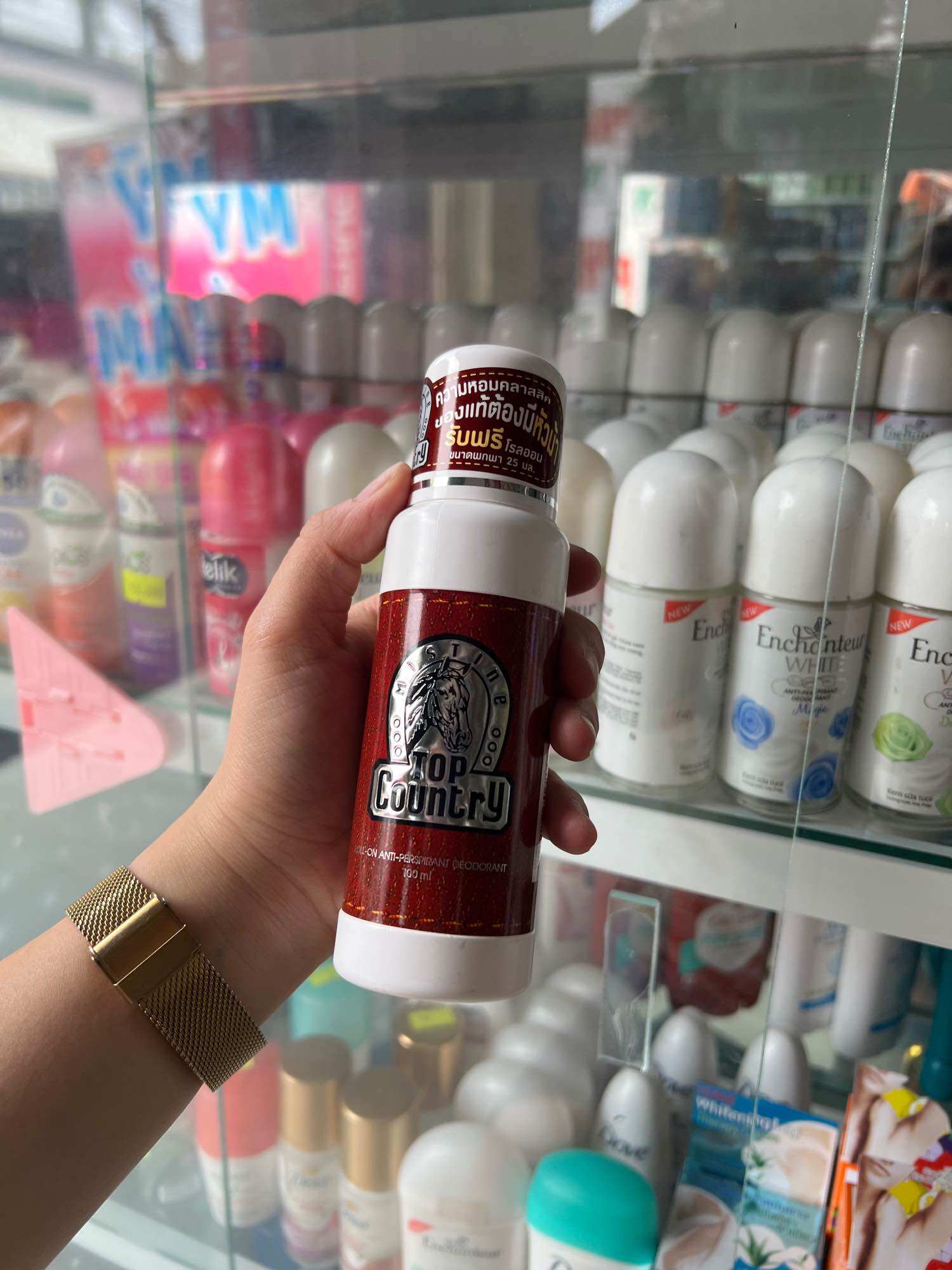 Lăn khử mùi Top country 60ml & 100ml (lăn ngựa) & combo