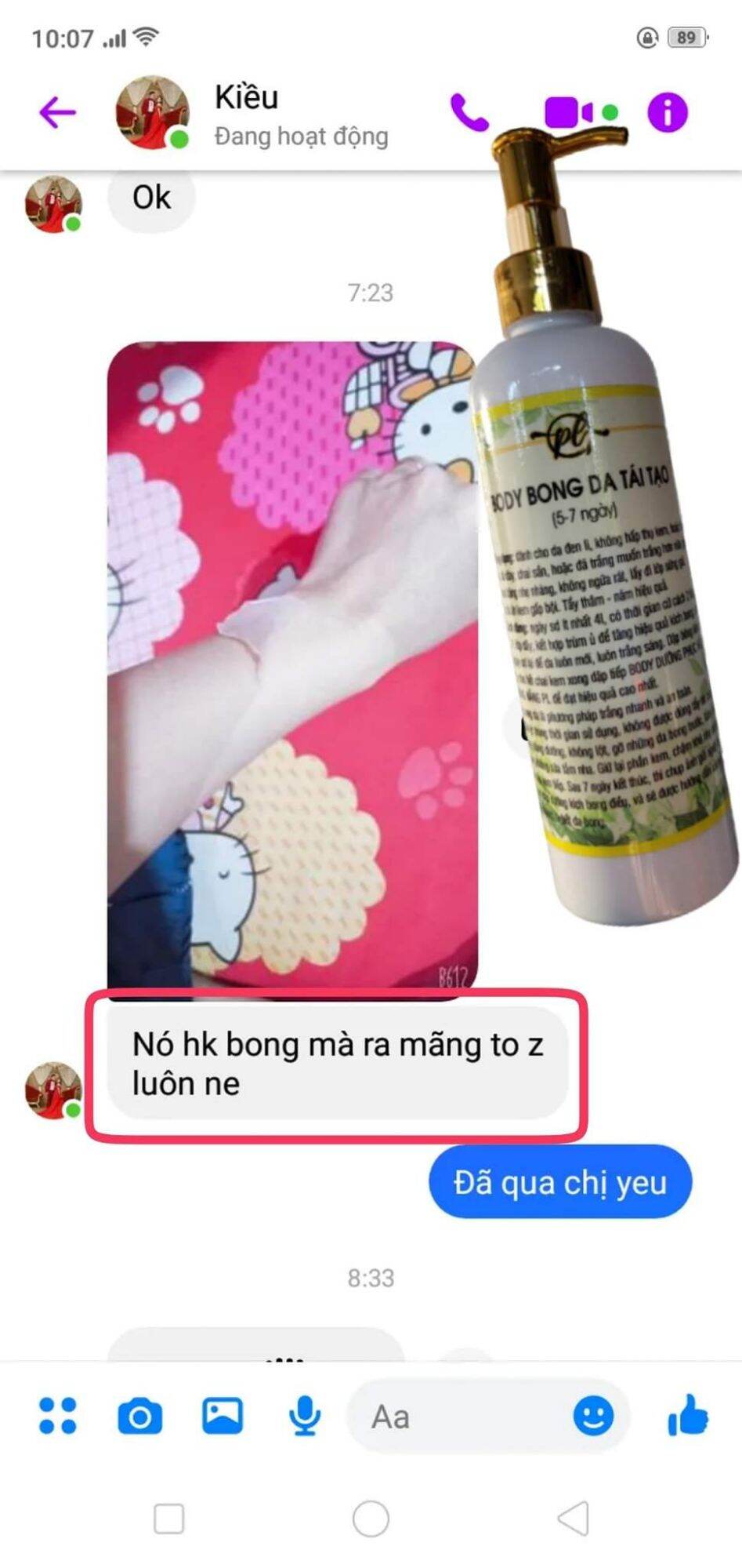 Body bong da Siêu đỉnh , chất kem cực thơm ,