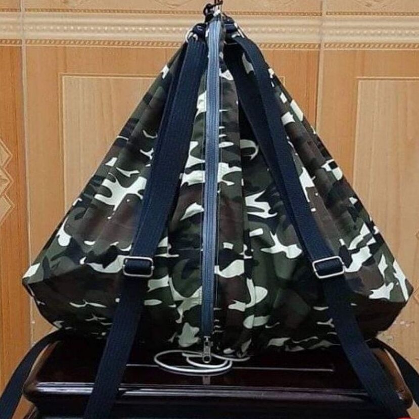 Balo đeo lồng bẫy ,lụp chim chào mào,chích choè,hoạ mi tiện lợi chất liệu vải chống xước siêu bền