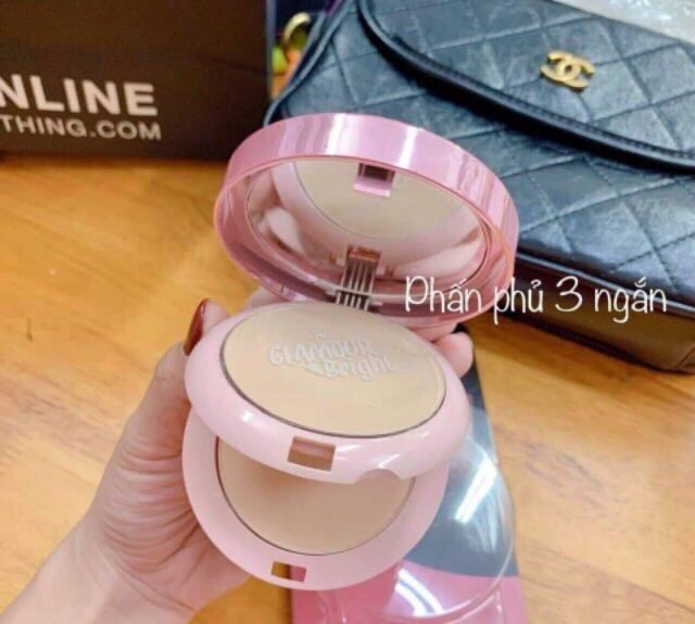 Phấn Nén GLAMOUR BRIGHT của Thailan.