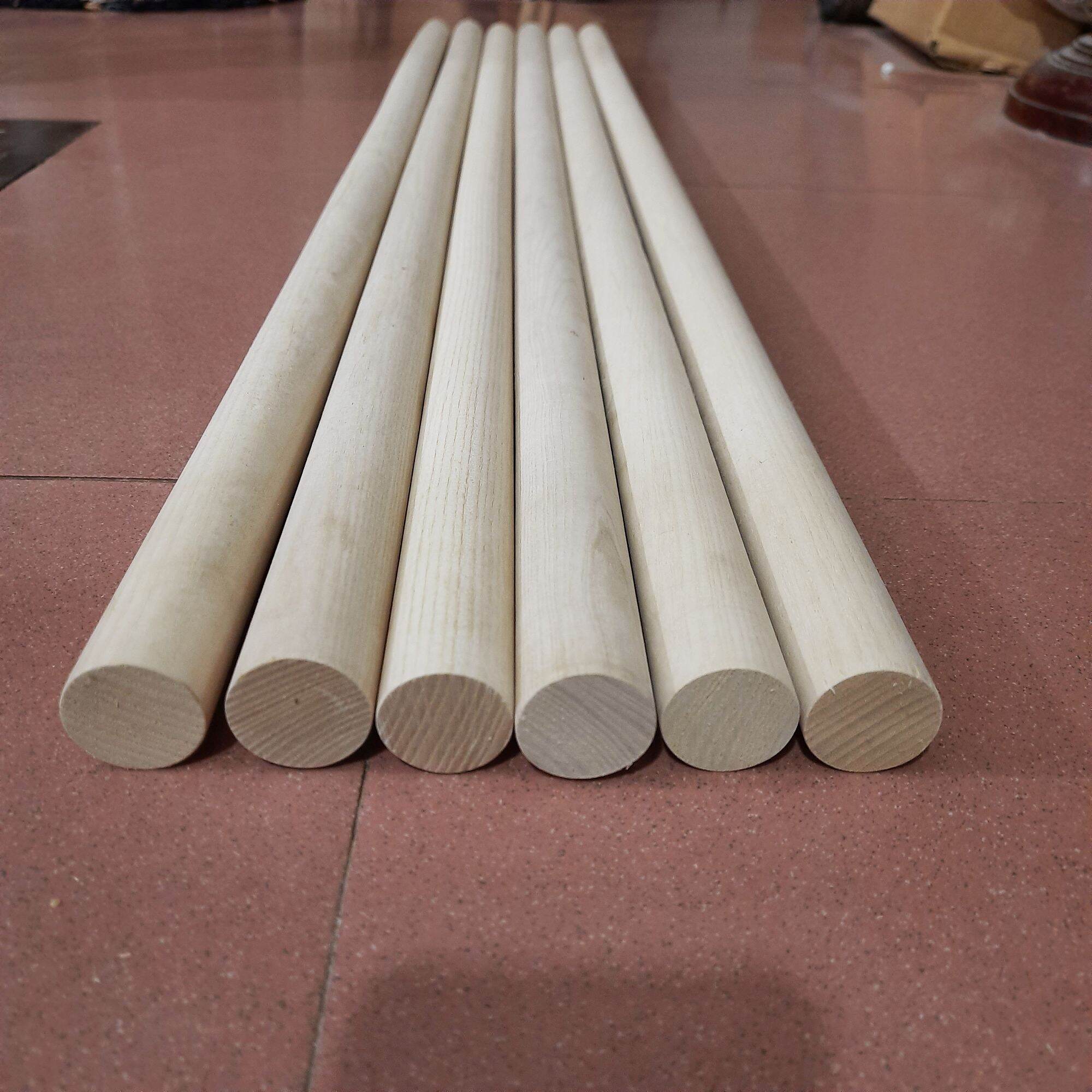 (Hàng Đẹp) Thanh Gỗ Tròn Phi 30mm Gỗ Tần Bì ( Các Kích Cỡ )