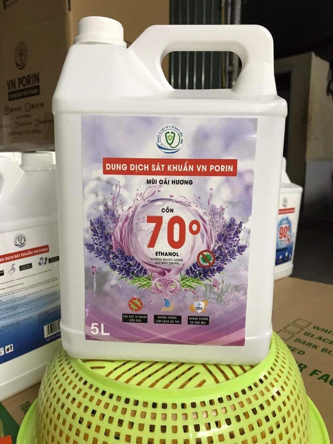 Cồn 70 độ hương lavender