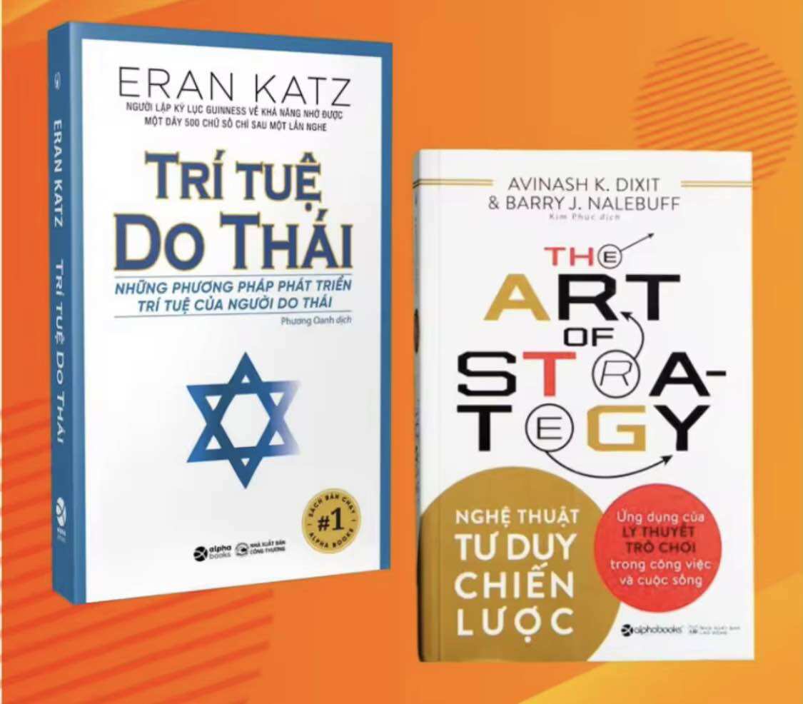 Combo 2 cuốn: Trí tuệ do thái; Nghệ thuật tư duy chiến lược