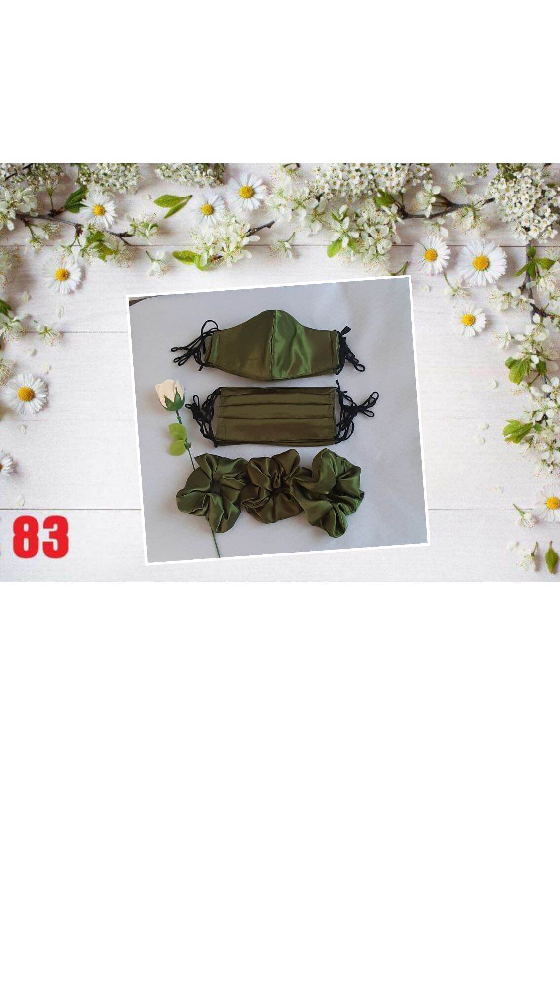 Khẩu trang vải phi lụa