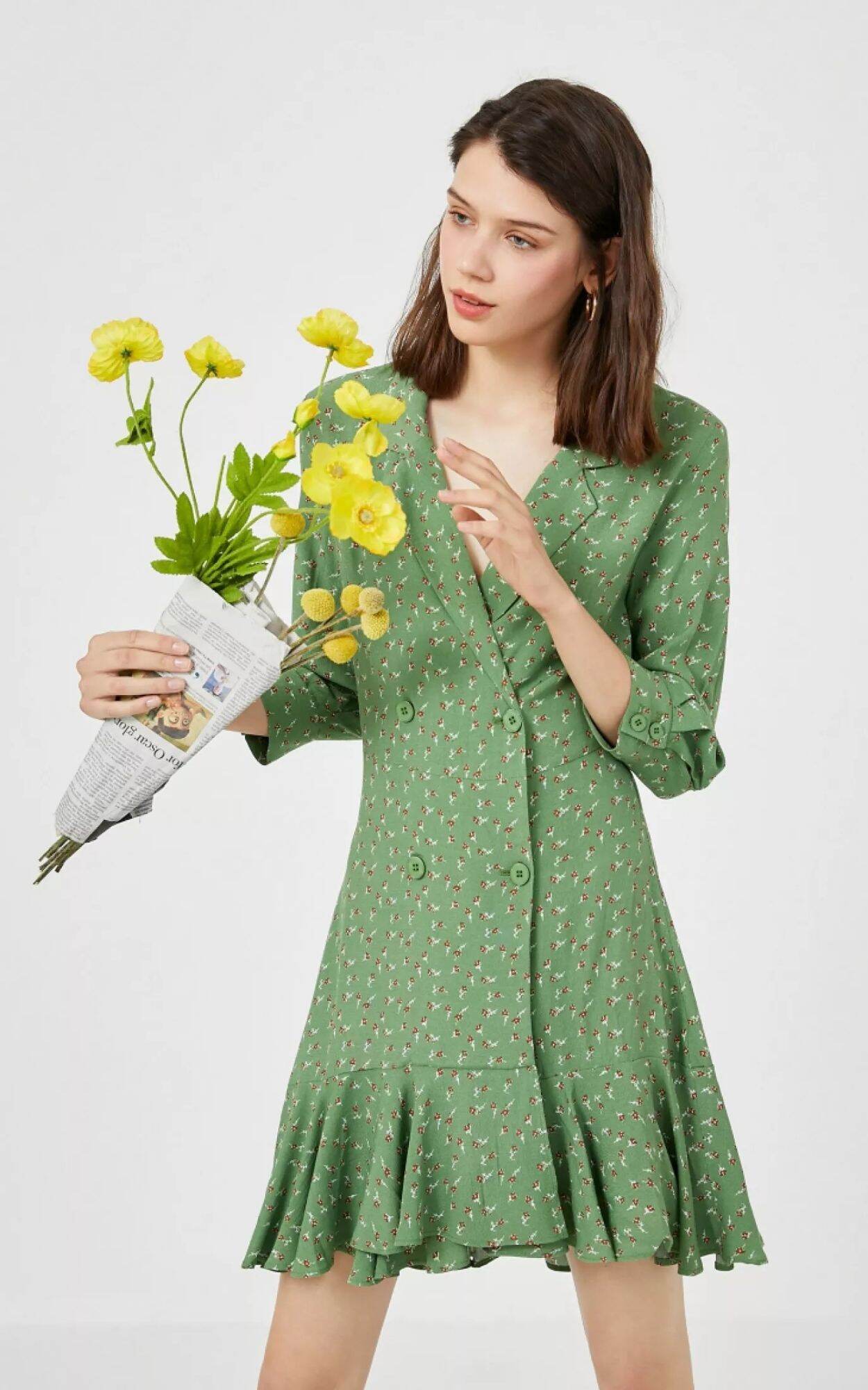 Đầm hoa nhí vero Moda