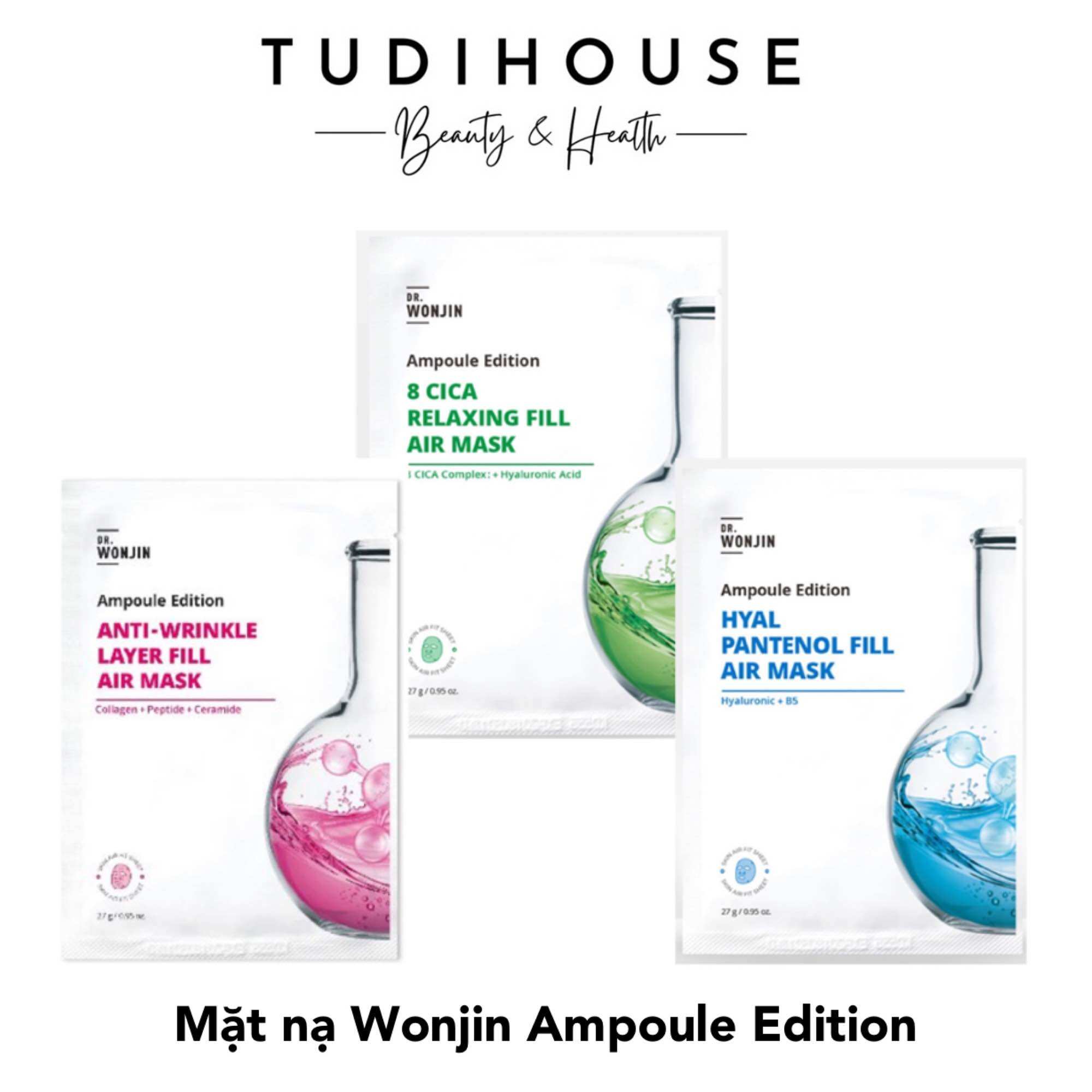 Mặt nạ Wonjin dòng siêu tinh chất Ampoule Edition