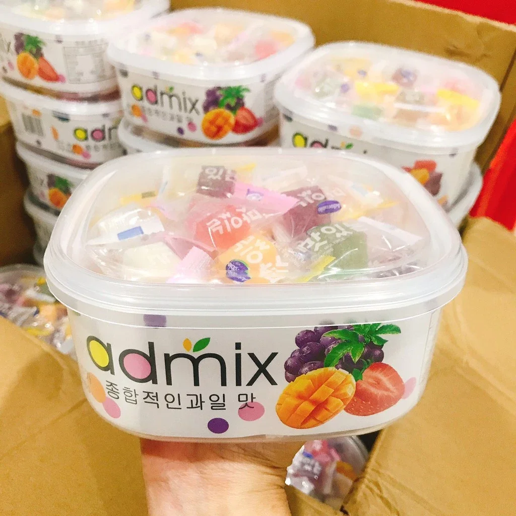Kẹo dẻo trái cây ADMIX thơm, dẻo, ngon ngọt hộp 308 gram