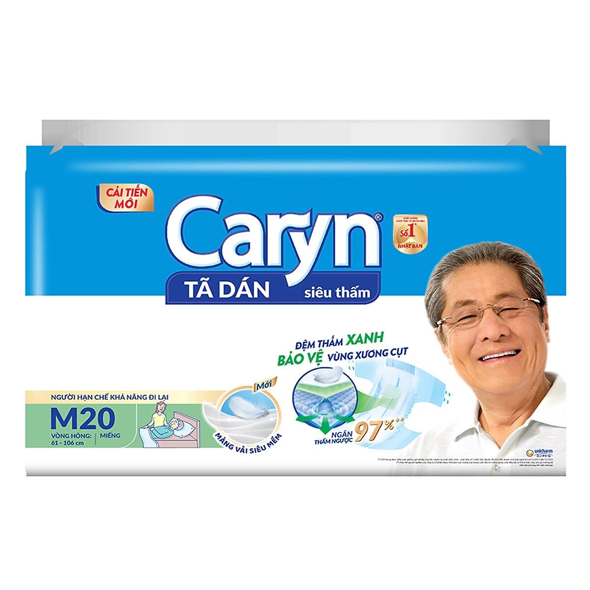 Tã dán người lớn Caryn M20 XL20