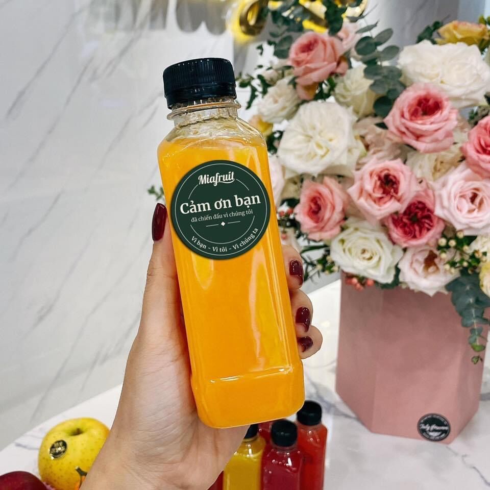 Chai nhựa 330ml đựng nước ép, trà sữa,…..
