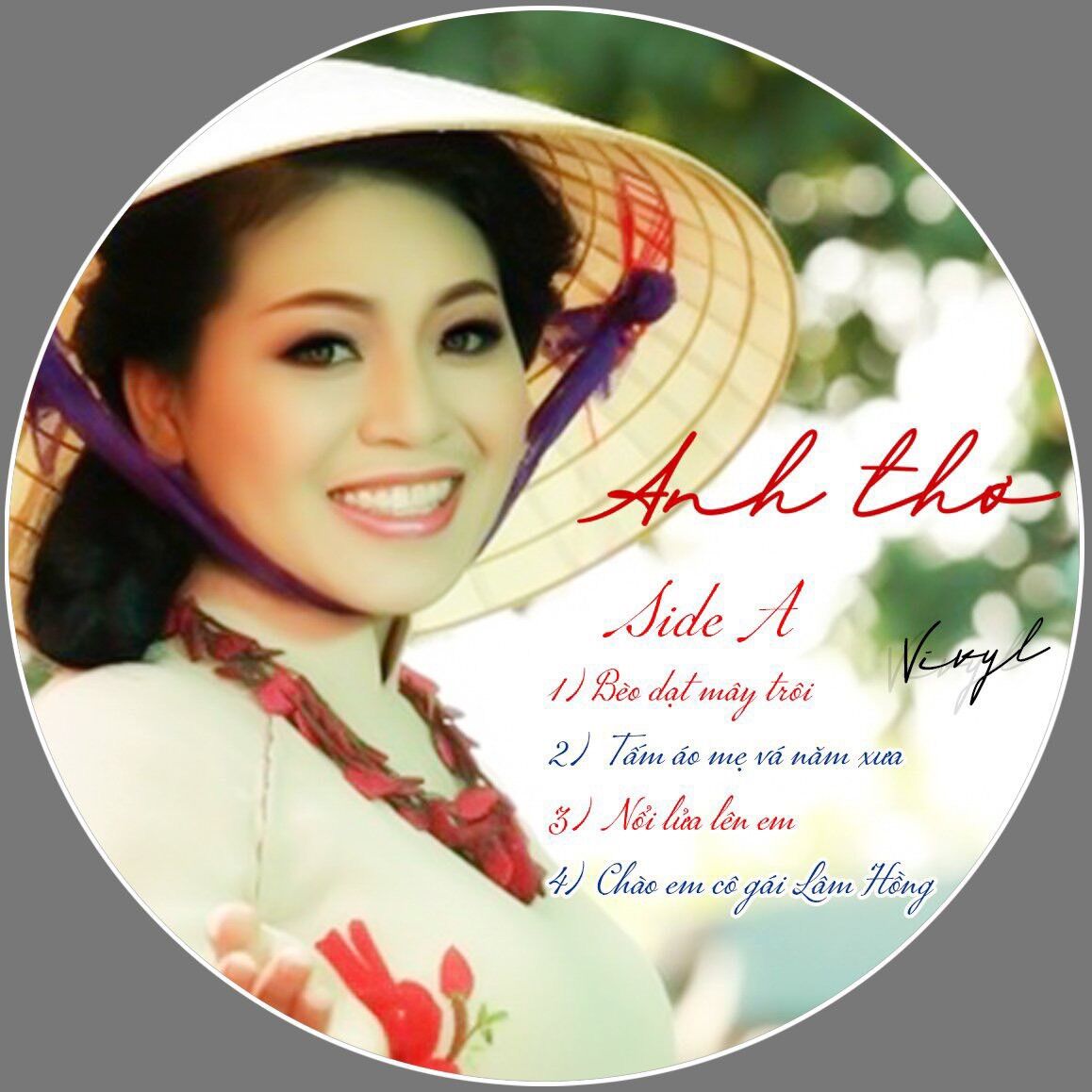 Đĩa than nhạc đỏ