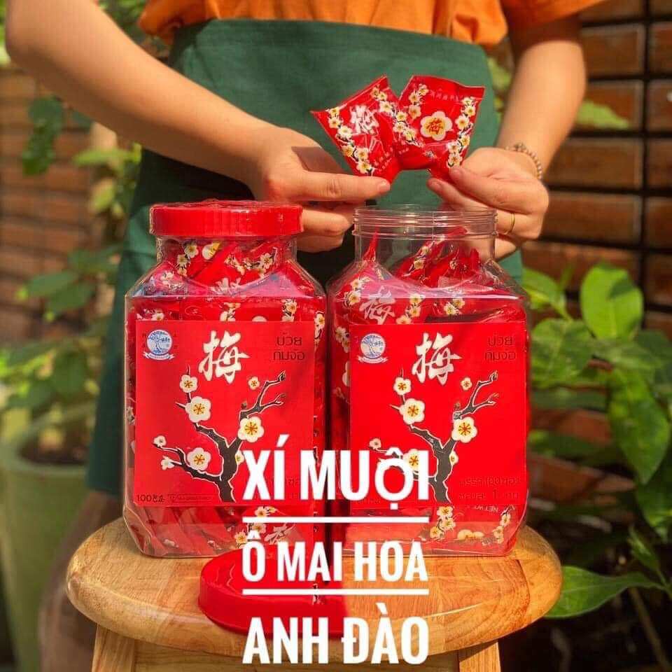 XÍ MUỘI OMAI HOA ANH ĐÀO - Thái Hộp 100 gói