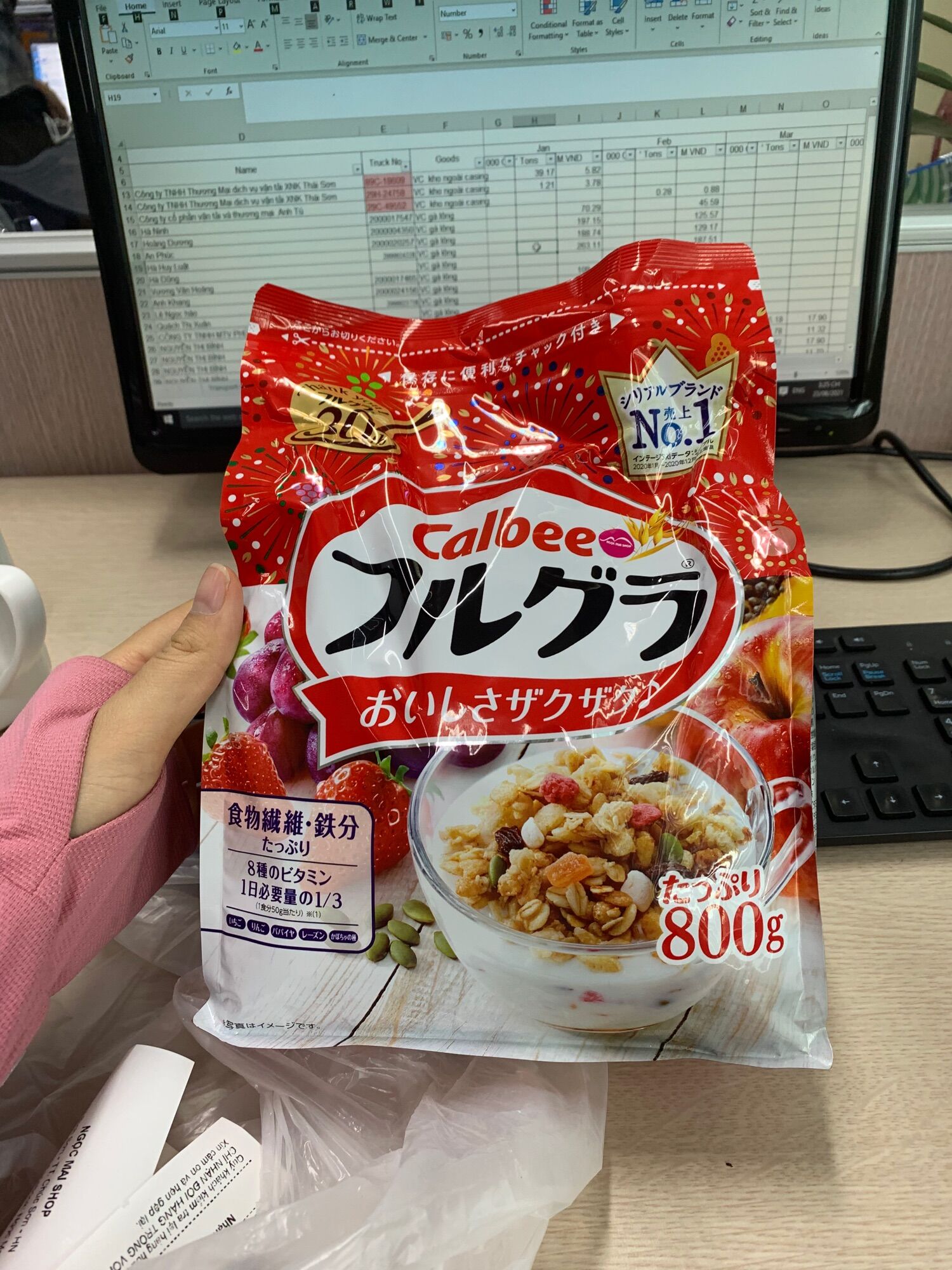 Ngũ cốc calbee