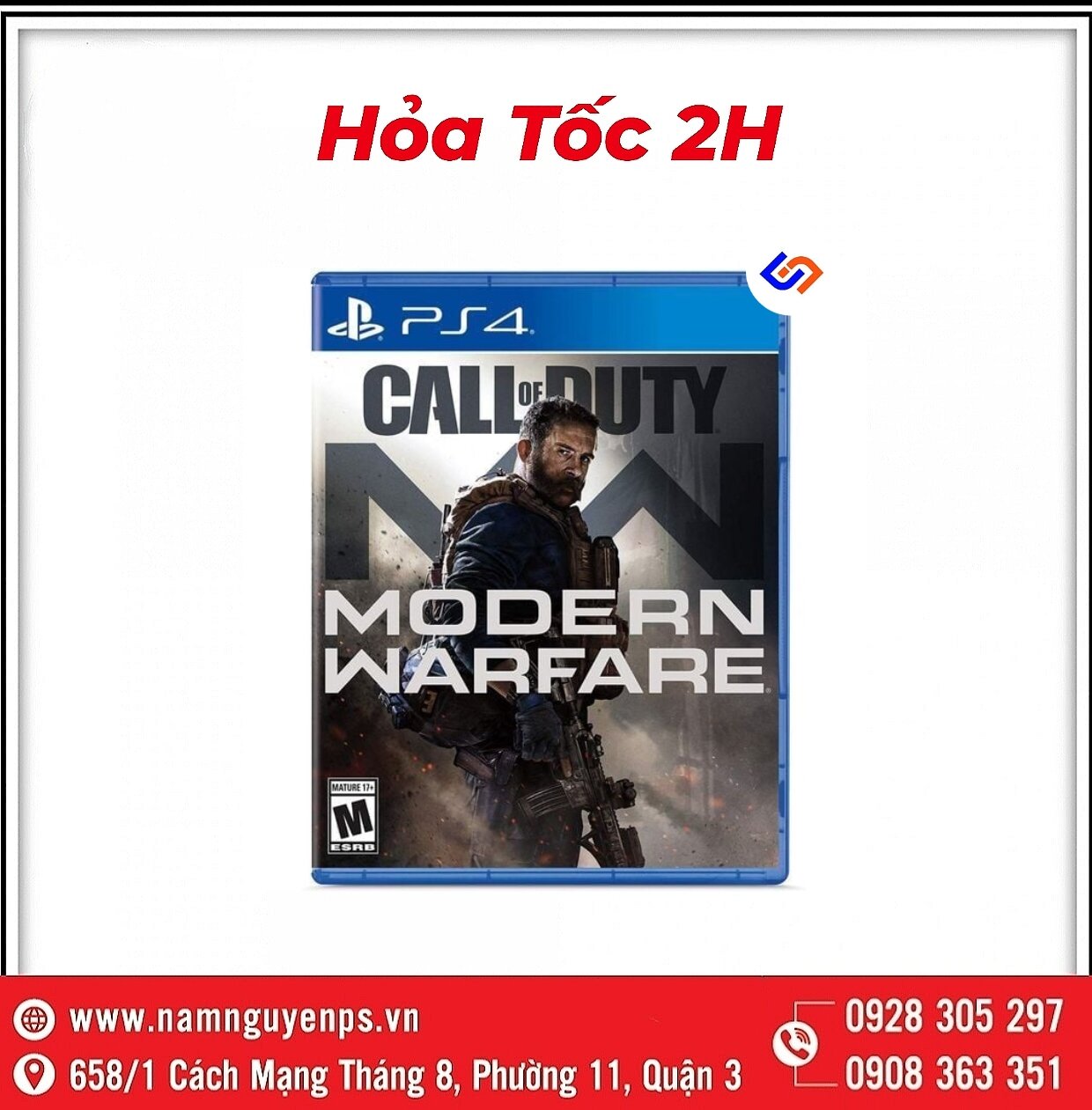 Đĩa game ps4 | call of duty modern warfare cod mw