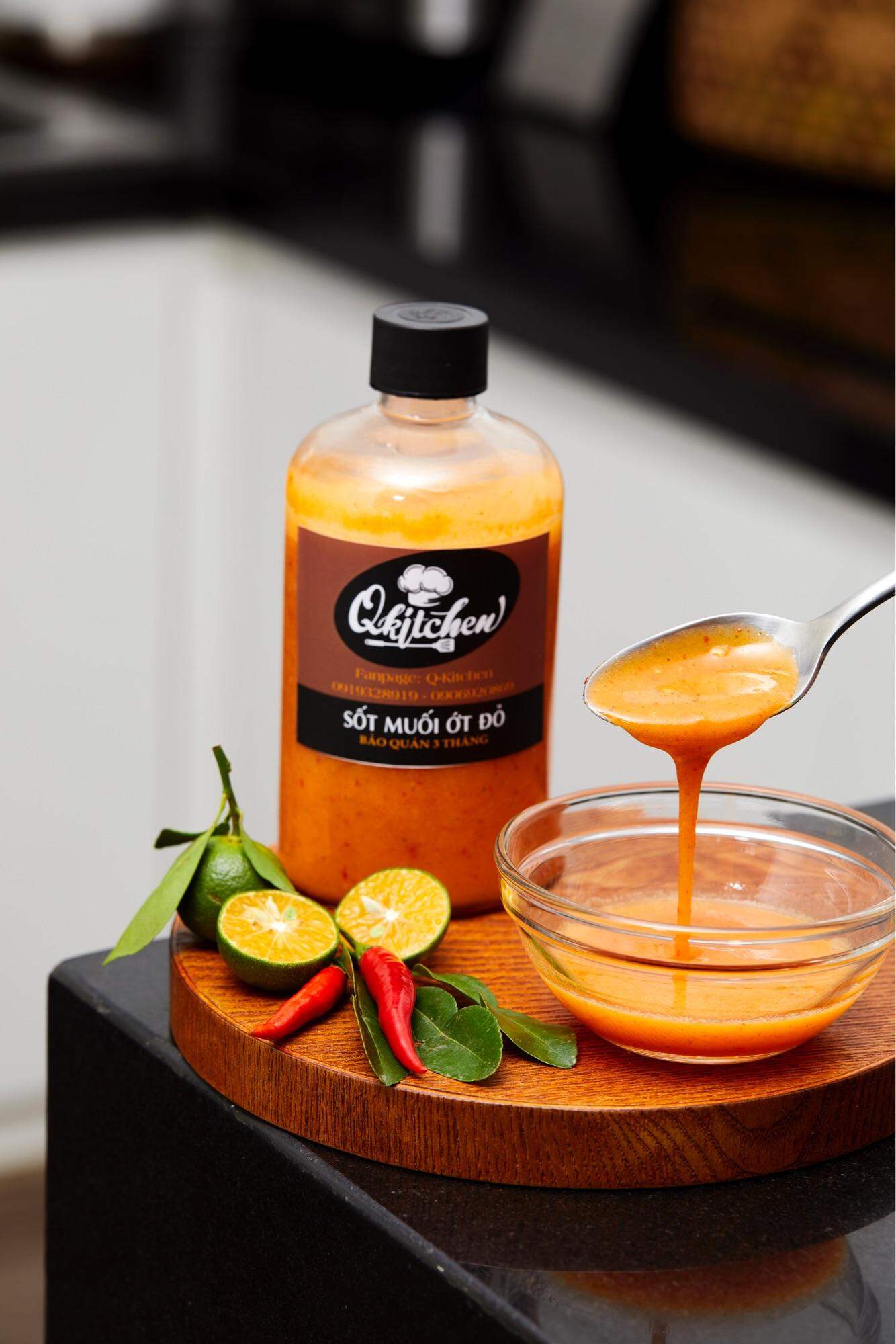 Sốt Muối Ớt Đỏ - Nước Chấm Thần Thánh Muối Ớt Chấm Hải Sản, Gà, Đồ Hấp Luộc Siêu Ngon (300gr - 500gr)