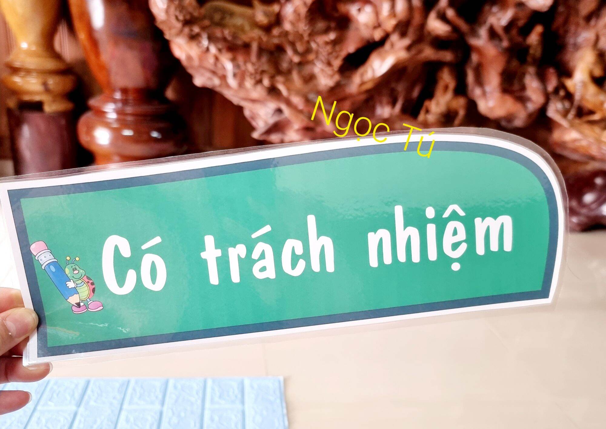 (Đồ dùng dạy học MCH) Sét bộ Lớp học hạnh phúc Rời.