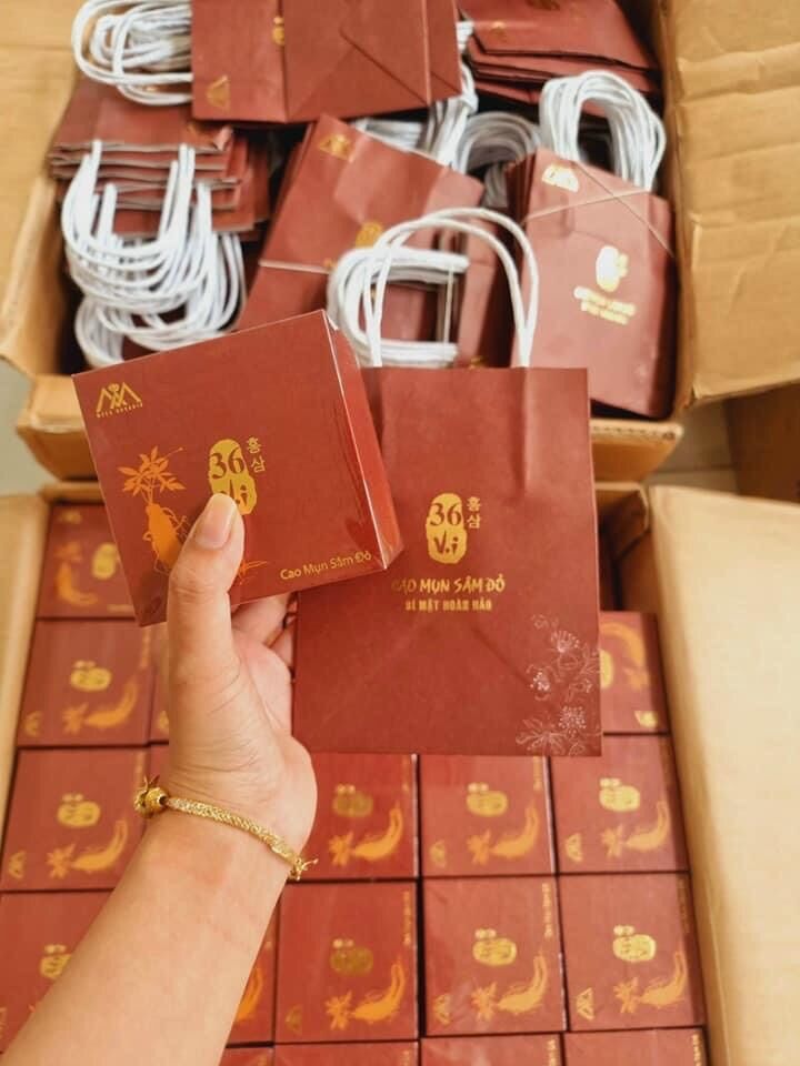CAO MỤN SÂM ĐỎ 36 VỊ HÀN QUỐC CHÍNH HÃNG