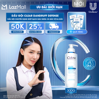 Dầu gội sạch gàu và bảo vệ da đầu Clear Scalpceuticals Pro Dandruff Defense 300G
