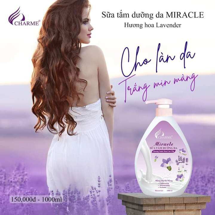 Sữa tắm Miracle 1000ml