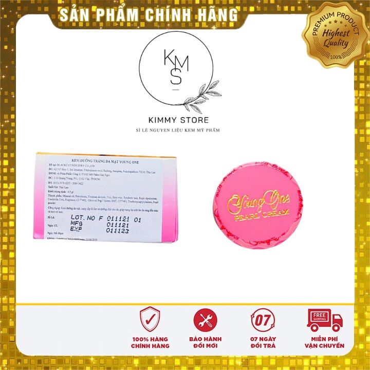 Kem young one thái chuẩn loại lớn 15g ( xù trung 15g )